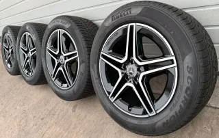 4x Original Mercedes GLE V167 20 Zoll AMG Winterräder A1674013200 A1674013300 DOT21 6-7mm - Bild 1