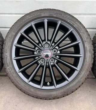 4x Original Mini Cooper S 17 Zoll Winterräder Multi Spoke 505 Runflat DOT22 7,4-7,9mm - Bild 4