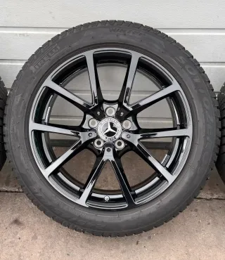 4x Original Mercedes CLE A236 C236 18 Zoll Winterräder A2364010300 DOT23 7-8mm TOP - Bild 4