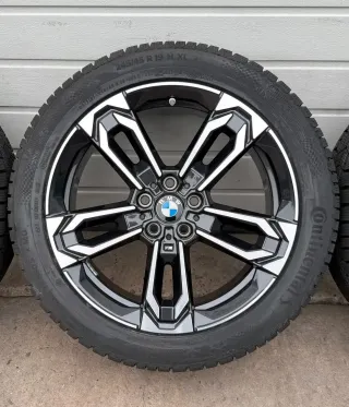 4x Original BMW X1 iX1 U11 X2 IX2 U10 19 Zoll Winterräder Doppelspeiche M871 DOT23 - Bild 3