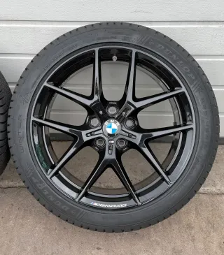 4x Original BMW 1er F70 2er F74 18 Zoll Winterräder Y Speiche M554 DOT26 RDK NEU - Bild 2
