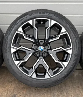 4x Original BMW 7er G70 i7 X3 G45 20 Zoll Sommerräder Doppelspeiche M1036 DOT25 6-6,7mm - Bild 3