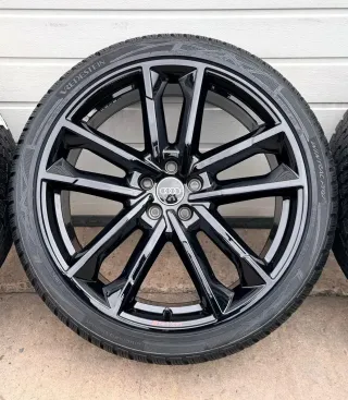 4x Original Audi A6 4K C8 21 Zoll Winterräder 4K0601025AE 8,5Jx21 ET43 DOT24 NEU - Bild 3