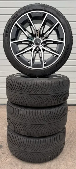 4x Original Mercedes E53 AMG W214 S214 20 Zoll Winterräder A2144011100 A2144011200 DOT23 6-7mm - Bild 6