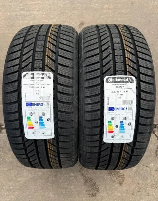 2x Winterreifen 235/35 R19 91W XL Continental Winter Contact TS870P DOT25 NEU - Bild 1