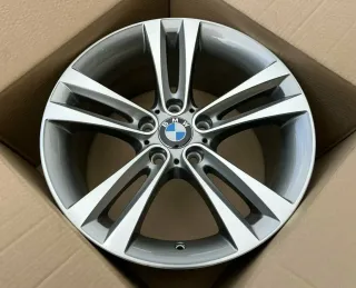 1x Original BMW 3/4er F30 F31 GT F34 F32 F36 18 Zoll Doppelspeiche 397 Alufelge 6796247 8,0JX18 ET34 - Bild 2
