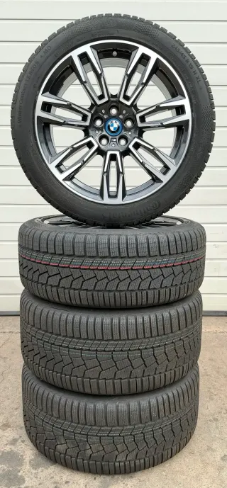 4x Original BMW 5er I5 G60 G61 19 Zoll Winterräder Doppelspeiche M935 245/275 DOT22 NEU - Bild 7