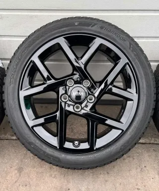 4x Original Mini F65 F66 F67 17 Zoll Winterräder JCW Sprint Spoke 957 5A3E638 DOT24 NEU - Bild 3