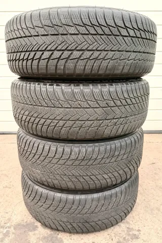 4x Original Audi A6 S6 4K C8 17 Zoll Winterräder 4K0601025 Alufelgen DOT20 5-7mm - Bild 9
