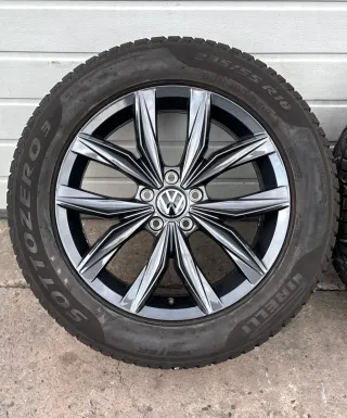 4x Original VW Tiguan II 5N AD1 All Space 18 Zoll Winterräder Kingston DOT25 6-8mm - Bild 5