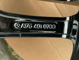 4x Original Mercedes A W176 B W246 CLA C117 X117 18 Zoll Alufelgen A1764010700 7,5Jx18 ET52 NEU - Bild 8