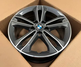 1x Original BMW 1er F40 2er Gran Coupé F44 AT F45 GT F46 17 Zoll Alufelge Doppelspeiche 549 6856087 7,5Jx17 ET54 NEU - Bild 2
