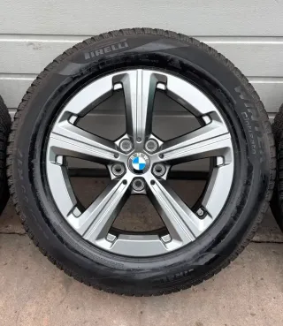4x Original BMW X1 iX1 U11 X2 U10 17 Zoll Winterräder Sternspeiche 875 6898044 DOT22/24 7mm - Bild 3