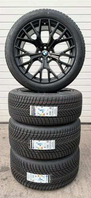 4x Original BMW 7er G70 i7 X3 G45 20 Zoll Winterräder Y Speiche M911 DOT25 NEU - Bild 7