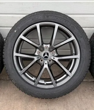 4x Original Mercedes CLE A236 C236 18 Zoll Winterräder A2364010300 DOT25 NEU - Bild 4