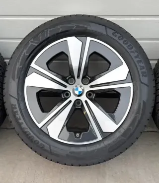 4x Original BMW I4 4er Gran Coupe G26 17 Zoll Winterräder Aerodynamik 842 6896764 DOT26 NEU - Bild 3
