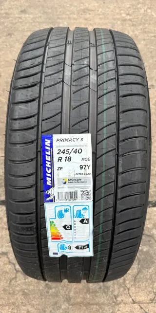 1x Sommerreifen 245/40 R18 97Y XL Michelin Primacy 3 ZP RSC Runflat MOE DOT19 NEU - Bild 1