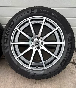 4x Original Mercedes GLS 63 AMG X167 21 Zoll AMG Winterräder DOT23 7,7-8,2mm - Bild 2