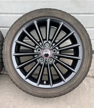 4x Original Mini Cooper S 17 Zoll Winterräder Multi Spoke 505 Runflat DOT22 6,7-8mm - Bild 2