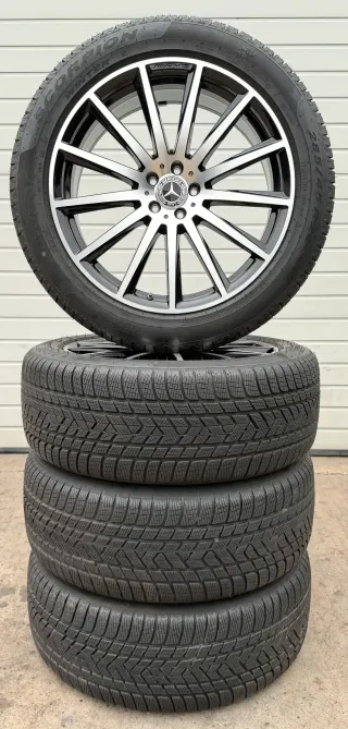 4x Original Mercedes GLS X167 22 Zoll AMG Winterräder A1674017500 DOT24 7,5-8,1mm - Bild 6