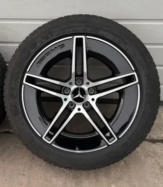 4x Original Mercedes CLE A236 C236 300e Hybrid 18 Zoll AMG Winterräder A2364011800 DOT23 7mm - Bild 2