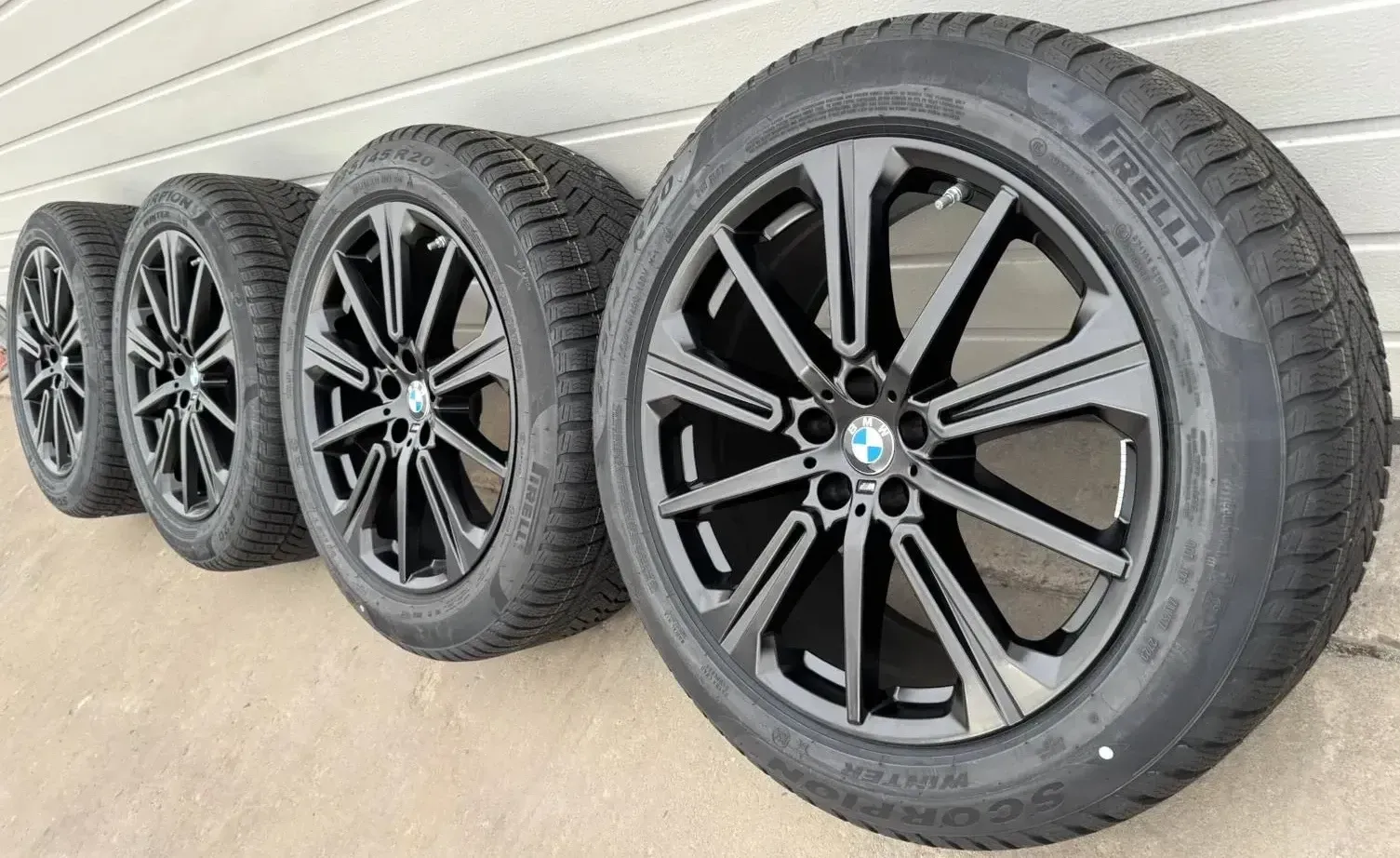 4x Original BMW X5 G05 X6 G06 20 Zoll Winterräder Sternspeiche M748 6883765 DOT22 6,8-7,5mmmm - Bild 1