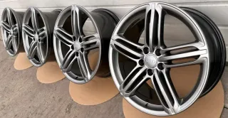 4x Original Audi A4 S4 8K B8 19 Zoll S Line Alufelgen 8K0601025AK 8,5Jx19 ET43 NEU - Bild 1