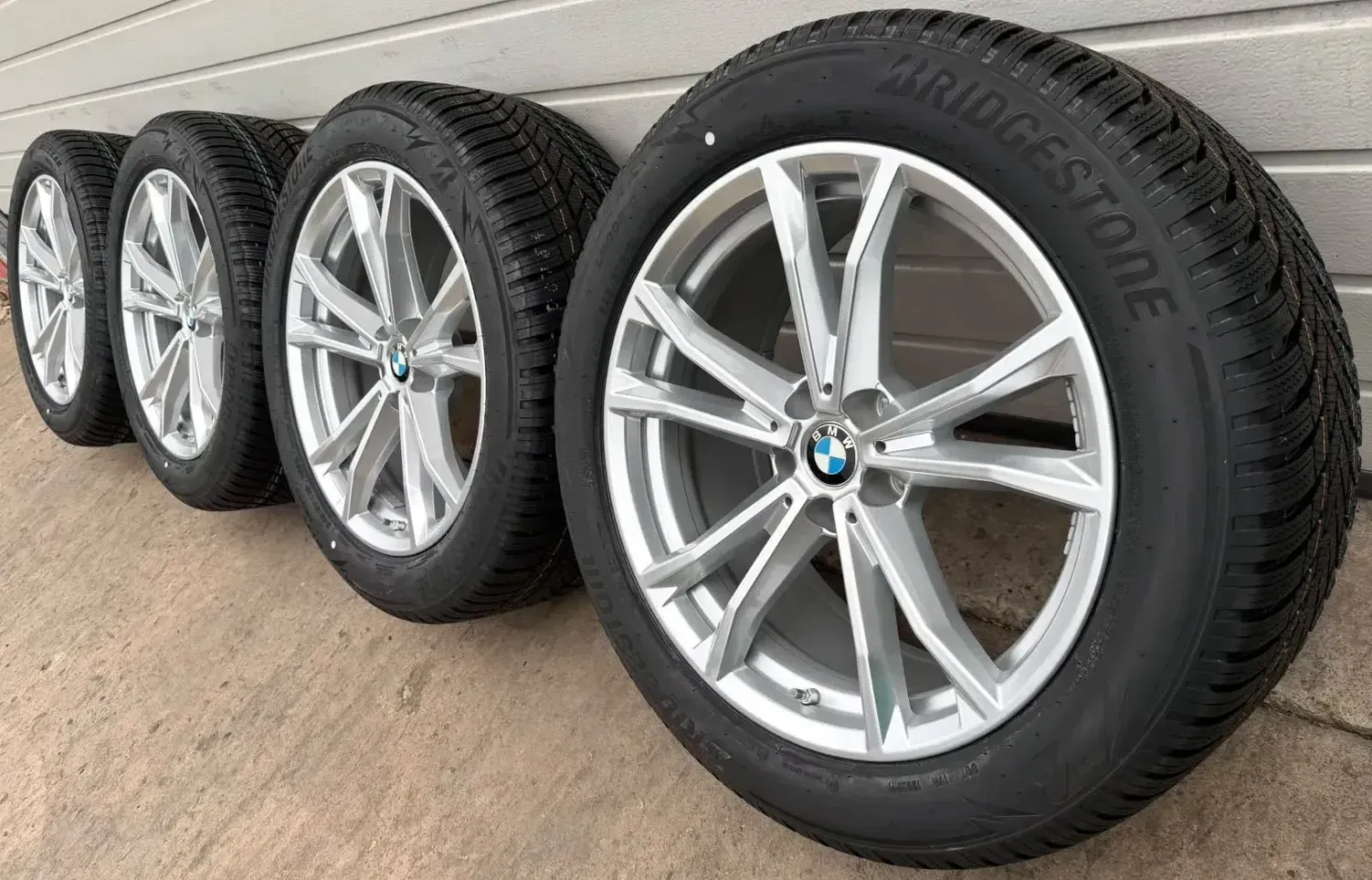 4x Original BMW 7er G70 i7 X3 G45 19 Zoll Winterräder Doppelspeiche 903 DOT26 NEU - Bild 1