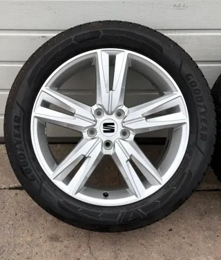 4x Original Seat Ateca 5FP 18 Zoll Winterräder Performance III 575601025G DOT23 8mm - Bild 5