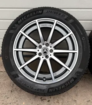4x Original Mercedes GLS 63 AMG X167 21 Zoll AMG Winterräder DOT23 7,7-8,2mm - Bild 5