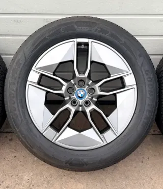 4x Original BMW IX i20 20 Zoll Winterräder Aerodynamik 1002 5A02653 DOT21 7-8mm - Bild 4