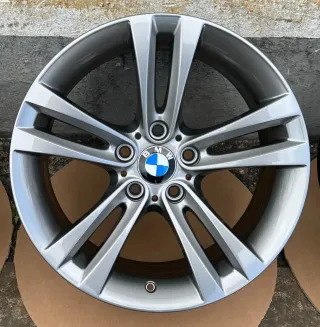 4x Original BMW 3/4er F30 F31 F32 F36 18 Zoll Doppelspeiche 397 Alufelgen 6796247 Ferric Grey NEU - Bild 4