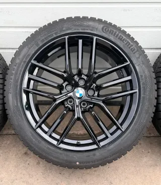 4x Original BMW 5er I5 G60 G61 19 Zoll Winterräder Dreifachspeiche 933 245-275 DOT22 NEU - Bild 4