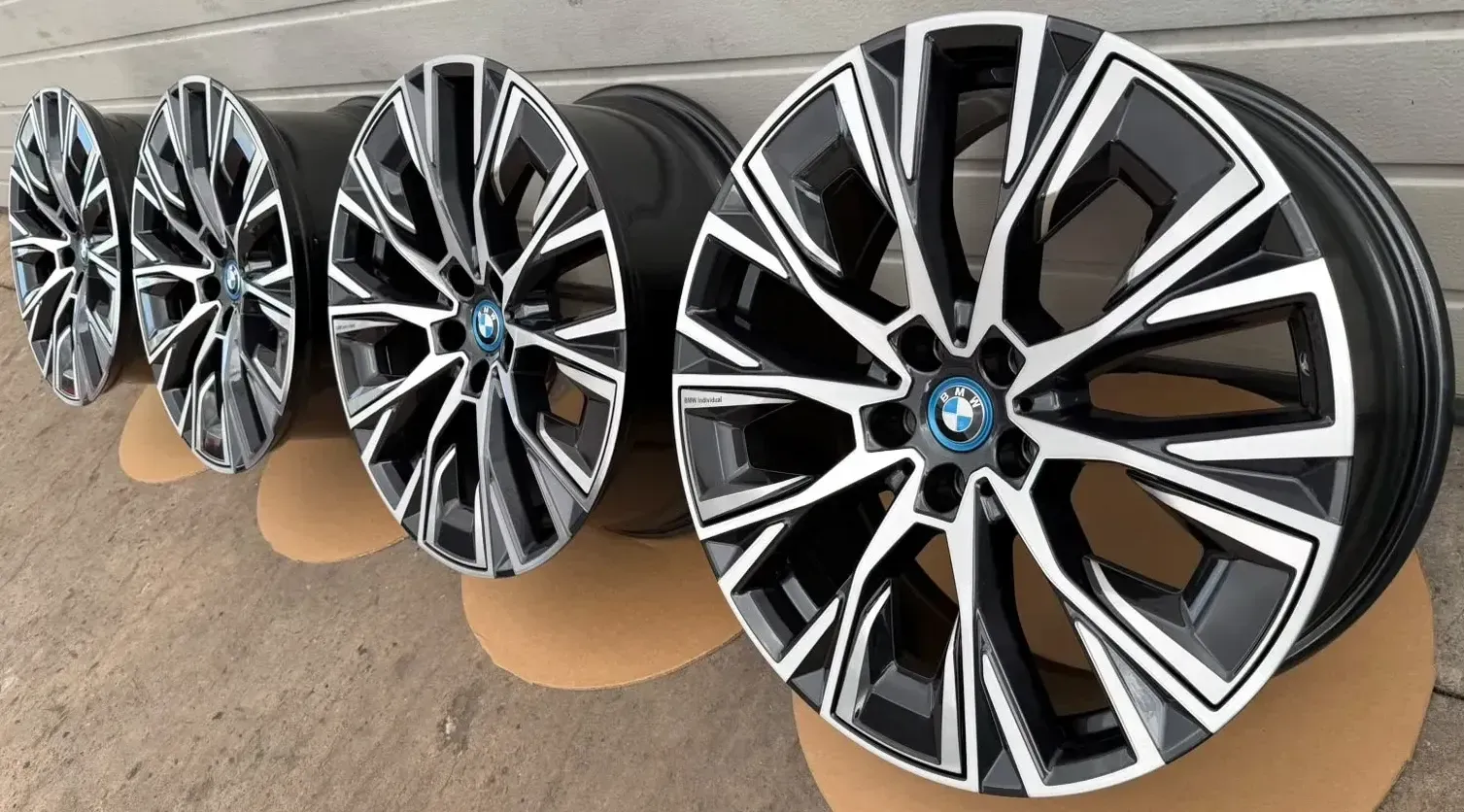 4x Original BMW 4er Gran Coupe G26 i4 20 Zoll Aerodynamik 862i Alufelgen NEU - Bild 1