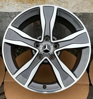 4x Original Mercedes C Klasse W205 A205 S205 W205 17 Zoll Alufelgen A2054010800 TOP - Bild 3
