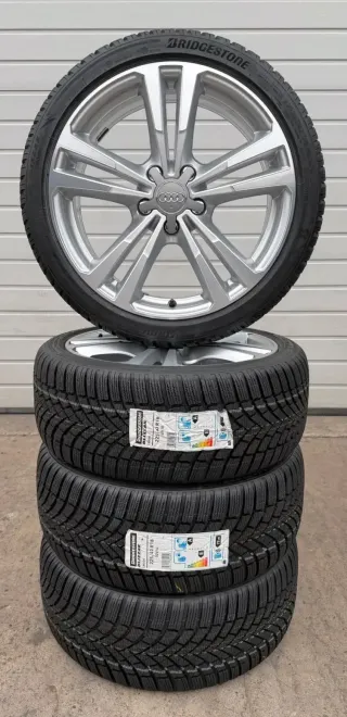 4x Original Audi A3 S3 8V 18 Zoll Winterräder S Line 8V0601025BL BicolorDOT25 NEU - Bild 7
