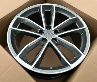 1x Original Audi A5 8W B9 19 Zoll Alufelge 8W0601025DG 8,5Jx19 ET32 Graphit Grau NEU - Bild 2