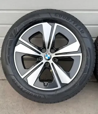 4x Original BMW I4 4er Gran Coupe G26 17 Zoll Winterräder Aerodynamik 842 6896764 DOT26 NEU - Bild 5