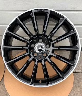 4x Original Mercedes A Klasse W177 A35 AMG 19 Zoll AMG Alufelgen A1774011900 8J ET40 NEU - Bild 2