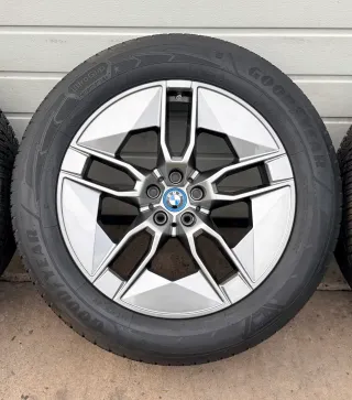4x Original BMW IX i20 20 Zoll Winterräder Aerodynamik 1002 5A02653 DOT21 7-8mm - Bild 3