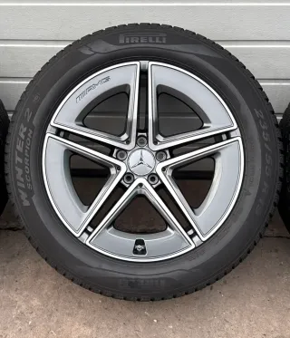 4x Original Mercedes GLC 43 AMG C254 X254 19 Zoll AMG Winterräder A2544011000 Winterräder 235/55 R19 DOT23 8mm - Bild 4