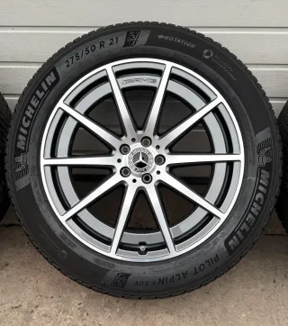 4x Original Mercedes GLS 63 AMG X167 21 Zoll AMG Winterräder DOT23 7,7-8,2mm - Bild 4