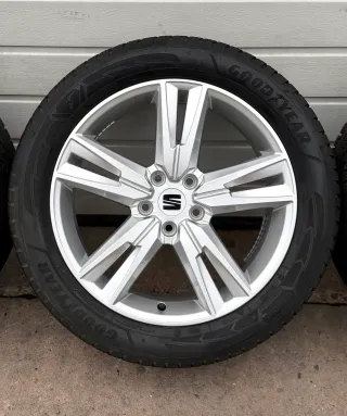 4x Original Seat Ateca 5FP 18 Zoll Winterräder Performance III 575601025G DOT23 8mm - Bild 4