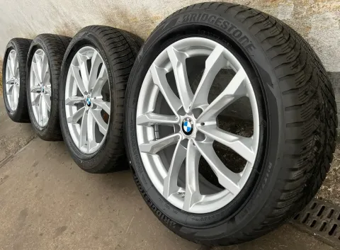 Background image for 4x Original BMW X3 G01 X4 G02 19 Zoll Winterräder Doppelspeiche 691 DOT25 8mm