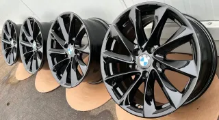 4x Original BMW 3/4er F30 F31 F32 F36 18 Zoll Turbinen Styling 415 Alufelgen 6796248 8,0Jx18 ET34 NEU - Bild 1