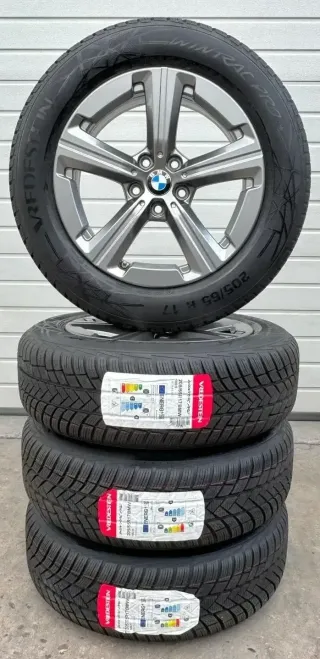 4x Original BMW X1 iX1 U11 X2 U10 17 Zoll Winterräder Sternspeiche 875 6898044 DOT24 NEU ! - Bild 6
