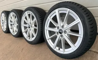 4x Original Audi A3 S3 8Y 18 Zoll Winterräder 10-Speiche 8Y0601025CR DOT26 - Bild 1