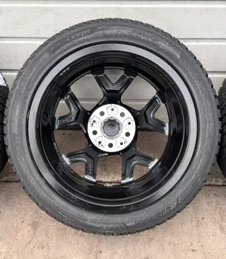 4x Original Mini F65 F66 F67 17 Zoll Winterräder JCW Sprint Spoke 957 5A3E638 DOT24 NEU - Bild 6