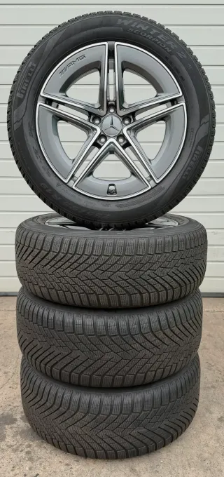 4x Original Mercedes GLC 43 AMG C254 X254 19 Zoll AMG Winterräder A2544011000 A2544011100 235/55 255/50 DOT23/24 7-8mm - Bild 6