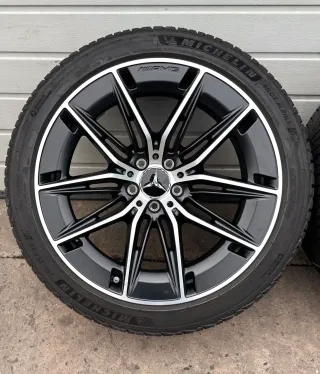 4x Original Mercedes E53 AMG W214 S214 20 Zoll Winterräder A2144011100 A2144011200 DOT23 6-7mm - Bild 5